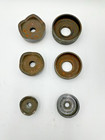 Greenlee 4   3-1 2   2-1 2  Die Cutters And Conduits - Used Kit  Missing The 3 