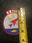 Rare Vtg Cold War 70s 6th Airborne Command Control Squadron Patch 3    Usaf Accs