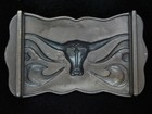 Pa07163 Really Nice   western Rodeo   Trophy Western   Cowboy Belt Buckle