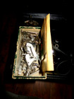 C 1950 Singer Featherweight 221-1 Sewing Machine W case  Book   Accessories