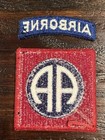 Vintage Post Wwii Ww2 Us Army 82nd Airborne Patch W tab