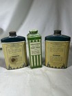 Vintage Meritt Powder Mennen Talcum Men Tin Can Advertising Decor Collect