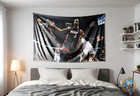 Lebron James   Dwayne Wade Flag   Custom 3x5 Feet Sports Tapestry Design