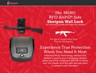 Rapid Safe Shotgun Wall Lock  Touch Free Entry  Measures 15    X 11    X 3   