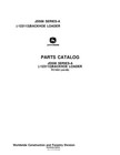 John Deere 500a Backhoe Parts Catalog Manual