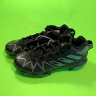 Adidas Freak Spark Md Kids Boys    Football Cleats Size 13k Black  W dark Silver