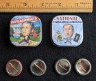 Crosby Stills Nash Young Csny Freedom Of Speech Tour Pins Button Mints 2006 New
