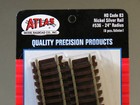 Atlas  536 Ho Code 83 24  Radius Curve Track Sections  6  Nickel Silver Atl536