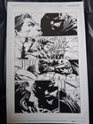 David Finch Batman The Dark Knight 2 -page 15 Original Art - 2011 - Finch friend
