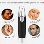 Electric Nose Ear Hair Trimmer Face Eyebrow Mustache Beard Shaver Clipper Unisex