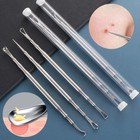 Blackhead Whitehead Comedone Extractor Pimple Remover Facial Skin Tool Acne Ynr