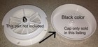 Rv Roof Mushroom Black Cap Only Vent Keystone Thor dutchmen  Cross Roads Trailer