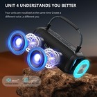 Karaoke Machine Bluetooth Speaker A Wireless Microphone Portable Waterproof