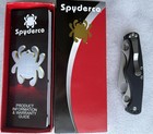 Spyderco Clipitool Knife C208gp New With Original Box And Info Pamphlet
