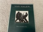 Van Halen 1980 Women And Children First Lp Original Print Poster Type Ad