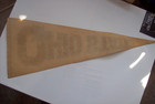 Vintage Ohio State University Osu Pennant 1970 s 1980 s Buckeyes 30  X 12 