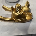 Whistle Pig Gold Metal Statue