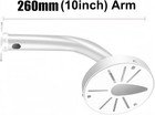 250mm 10 Security Camera J Type Wall Mount Bracket  Dome Camera Mount