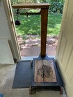 Antique Fairbanks Platform Scale W Brass Beam And Weights