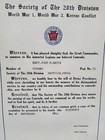 Society Of The 28th Division Death Notice 1961
