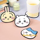 Chiikawa Hachiware Usagi Coaster Pvc Heat-resistant Non-slip Cartoon Kawaii Gift