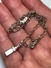 Cute Sterling Silver 925 Marked  With Child Charms Bracelet 7 5 