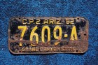 1952 Arizona License Plate Truck