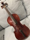 Nicolaus Amatus Made In Germany 4 4 Full Size Violin For Restoration -e440