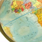 1974 12  Replogle World Globe Stereo Relief - 32  Stand