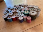 Vintage 50 Wood Spools Lot B