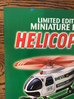 Vintage 2005 Hess Toy Helicopter Plastic Store Display Sign Ad