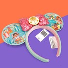 2024 Disney-parks It   s A Small World Sequined Minnie Mouse Ears Headband New