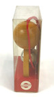 Vintage Schowanek Wood Duck Toy 4  Wooden Bell Rattle Germany 