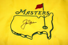 Jack Nicklaus Signed Undated Masters Pin Flag Augusta National Beckett Bas Coa