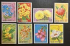 Travelstamps  Republic De Guinea Stamps - Lot Of 8 Flowers - Used Cto