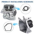 Predator 212 Side Cover Gasket And Crankshaft Case Oil Seal Kit With Crush Washe