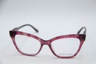 New Marciano Gm0331 054 Purple Black Authentic Designer Eyeglasses 53-17