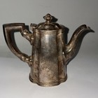 Rare B o Baltimore   Ohio Railroad Reed   Barton Silver Soldered 1400c Tea Pot
