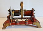 Antique 1908 Hawekotte And Klausmann Castiron Electromagnetic Steam Engine