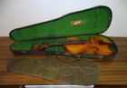 Attic Founding  Old 4 4 Violin -  nr  404    Old Prokop Case