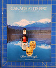 1981 Canadian Mist Whisky Magazine Print Ad - Canada At It s Best 