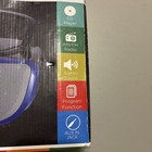 Sylvania Srcd243-b Portable Cd Player And Am fm Radio Boombox Blue Tested Works