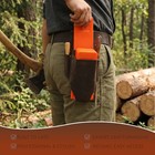 Tourbon Leather Felling Wedge Belt Pouch Logging Tools Carry Loggers Woodsmen Us