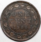 1900 Canada Large Cent