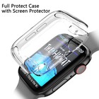 Screen Protector Cover Tpu Case For Apple Watch 38 40 42 44mm Series 6 5 4 3 se