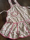Granny Apron Old Vintage Full Body Neck Wrap Tie Back Apron