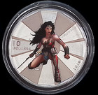2016 Canada  10 Batman V Superman  Dawn Of Justice Wonder Woman 9999 Silver Coin