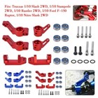 For 1 10 Traxxas Slash 2wd Front Caster Block Steering   Rear Stub Axle Carriers