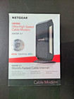 Netgear Cm1000 Docsis 3 1 Cable Modem 1gbps Gigabit Ethernet Cm1000-100nas Used