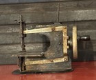 Antique F w  Muller German Toy Sewing Machine Drgm 205579 Cast Iron C 1903